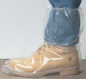 - Polyethylene Boots w/ Elastic Cuff M-XL
